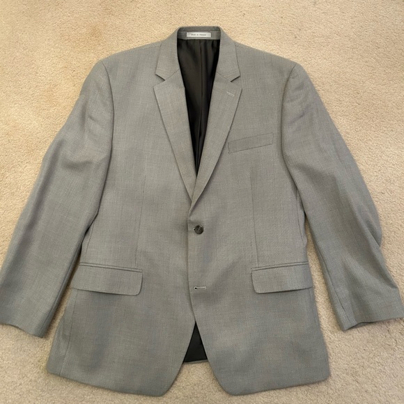 Michael Michael Kors Light Gray Sports Coat Blazer Size 44R - Picture 1 of 4